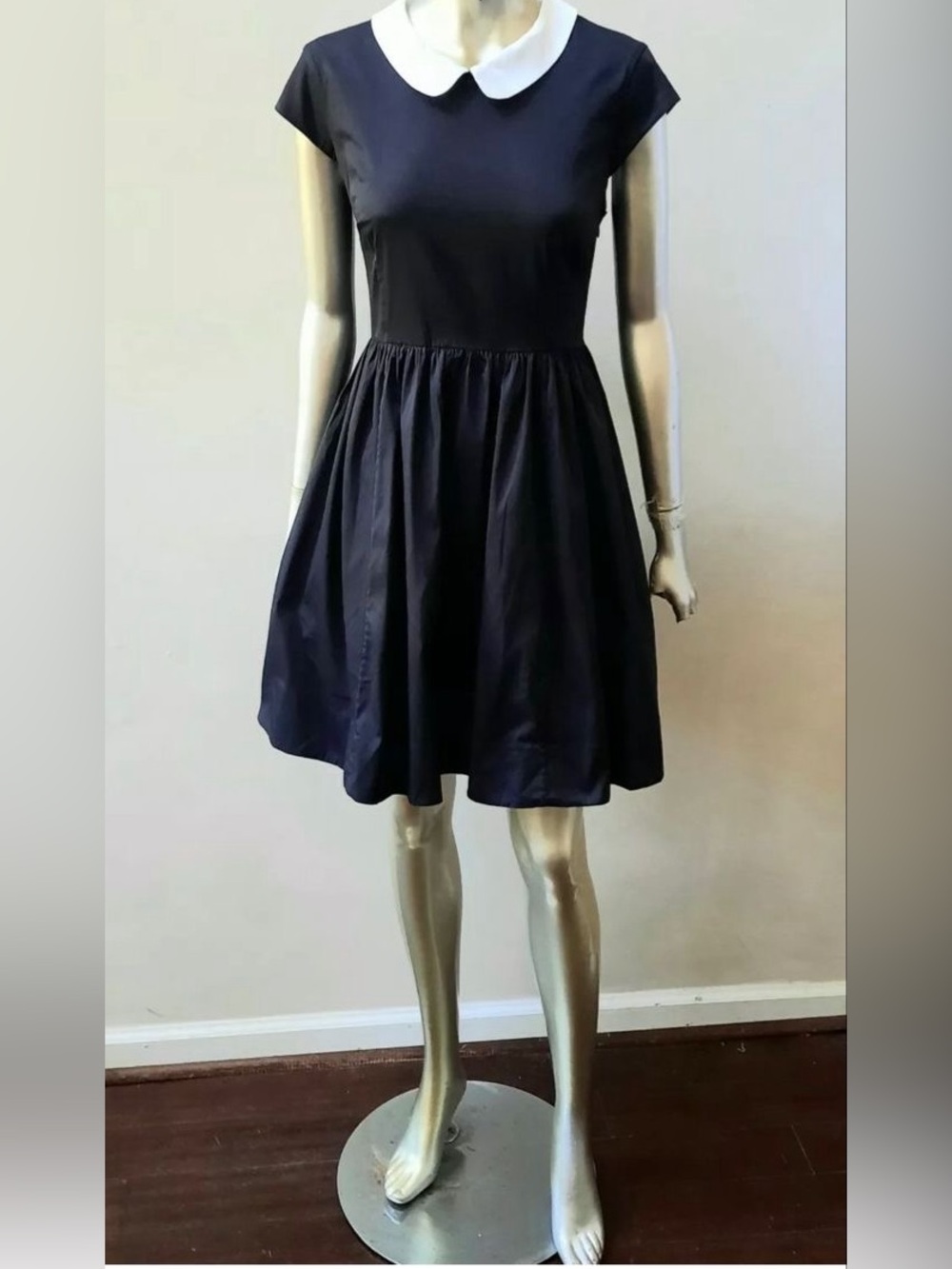 Kate Spade Dress Size 10 Peter Pan Collar Fit & Flare
